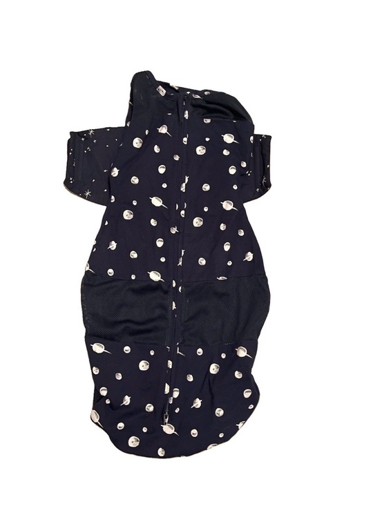 Other - Happiest Baby Sleepea Swaddle Size Large Navy Blue/White Moon & Stars Theme